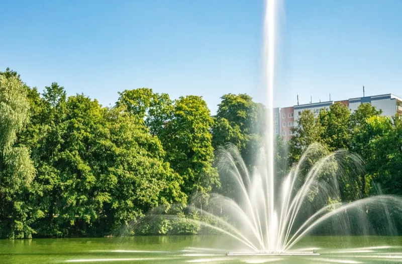 fountain installation at home