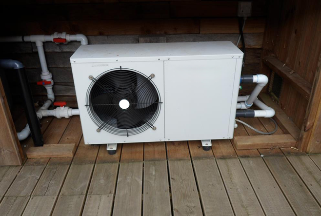 swimming pool heating pump