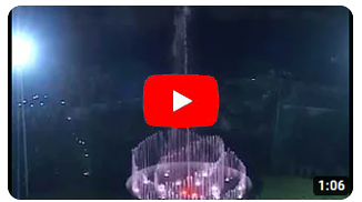 beautiful fountain installation